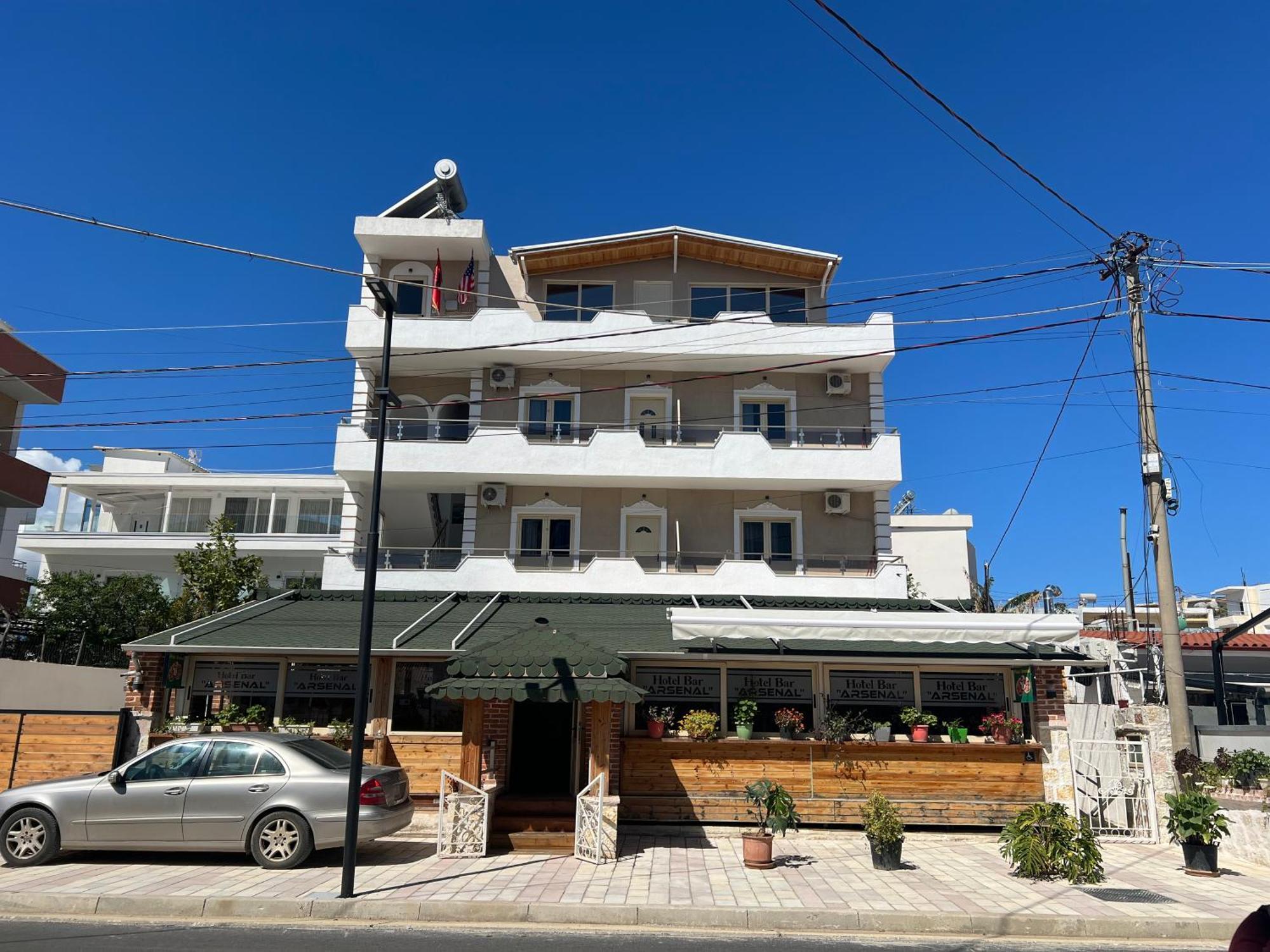 Hotel Arsenal Ksamil Zewnętrze zdjęcie